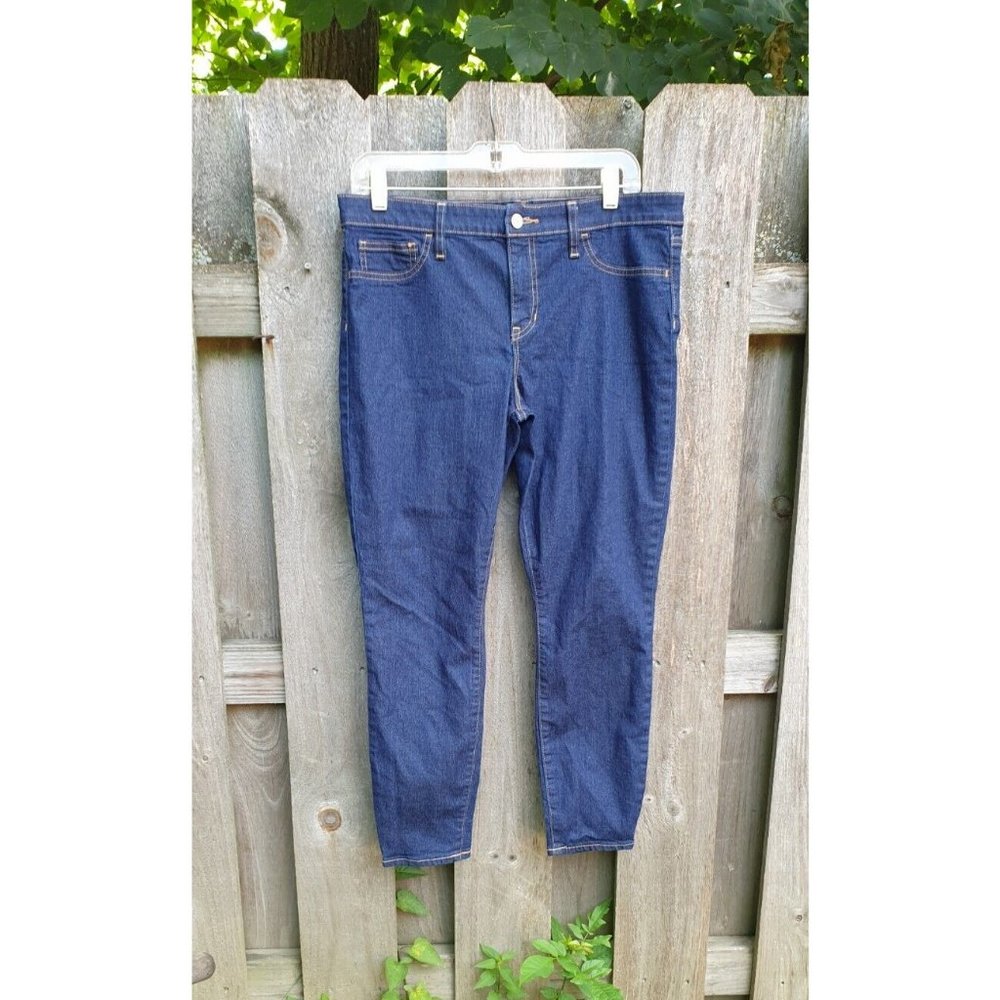 GAP Womens Denim Blue Jeans Favorite Jeggings Leggings Size 12 / 31